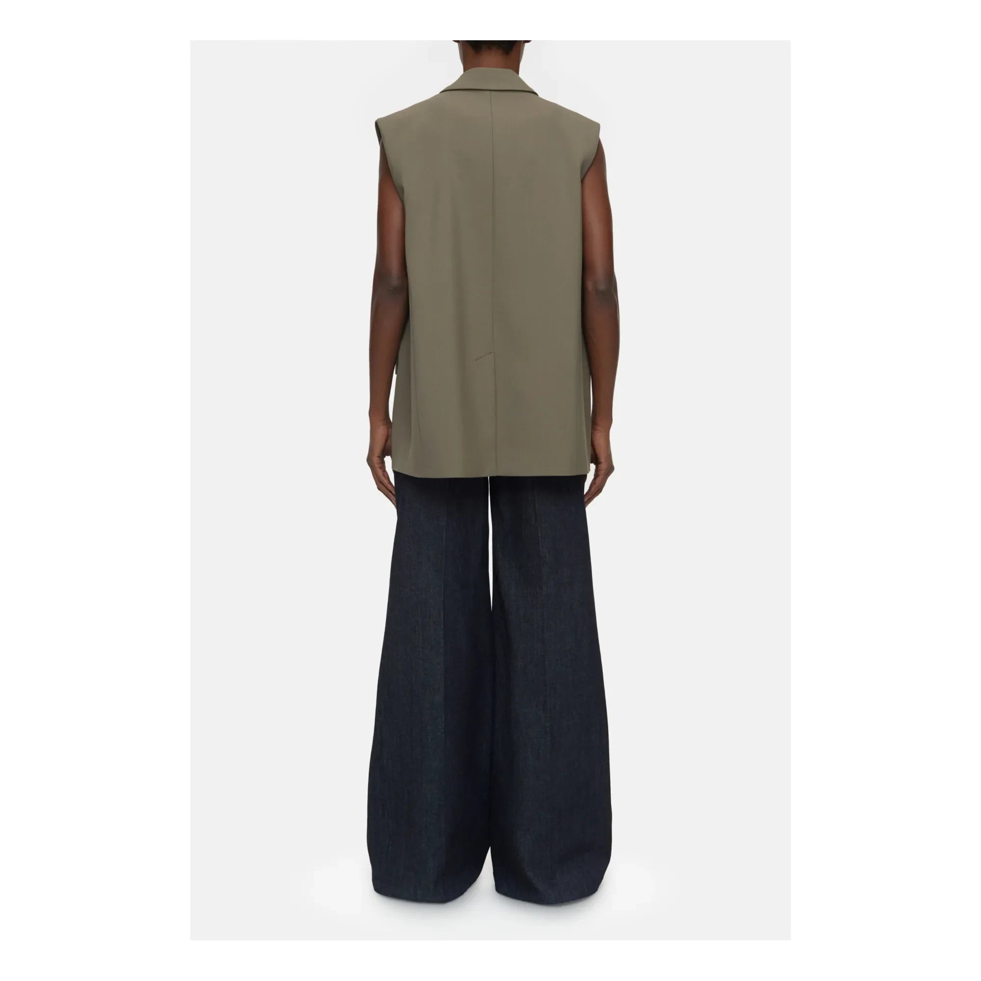 Closed - Sleeveless Blazer | Khaki