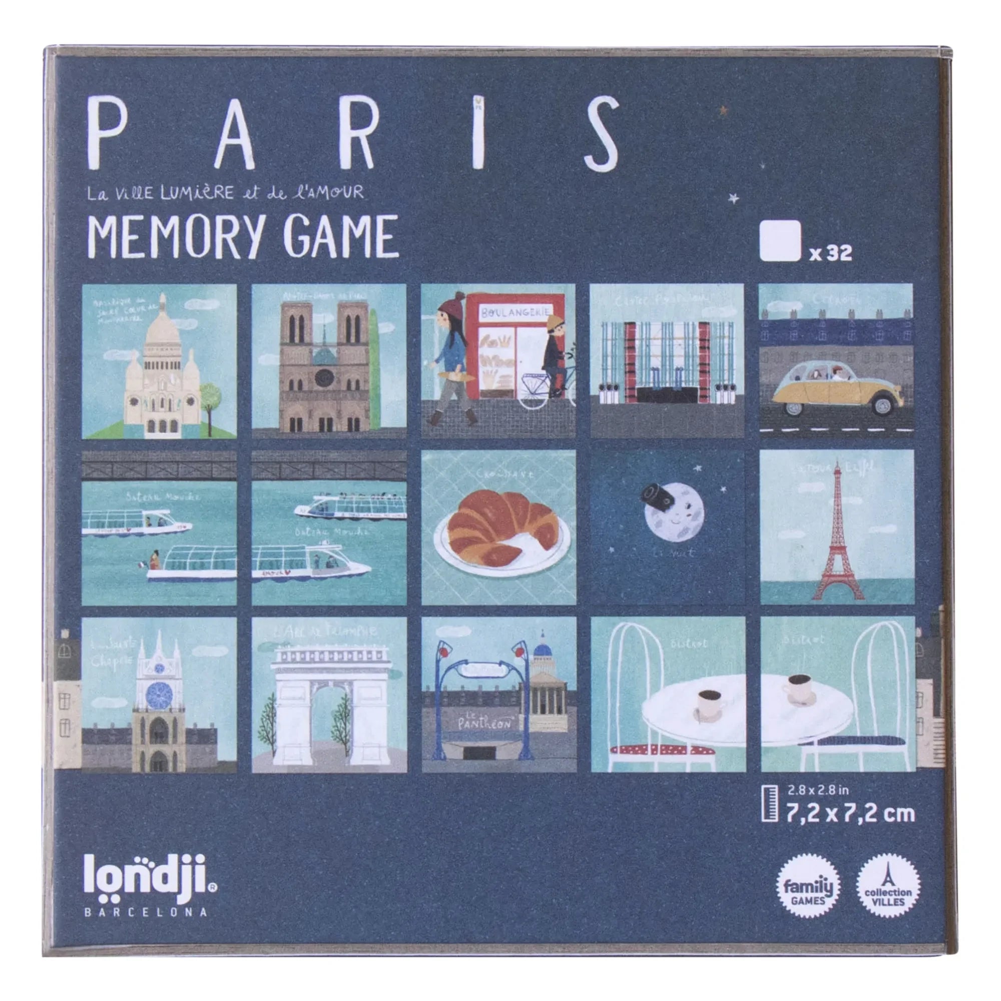 Londji - Paris Memory Game