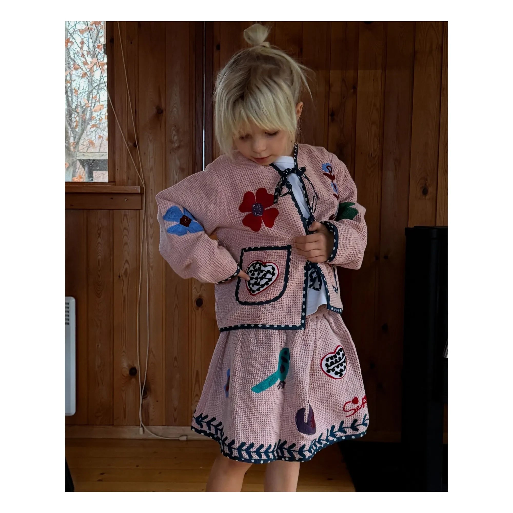 SISSEL EDELBO - Clio Organic Cotton Jacket - Kids Collection | Pink
