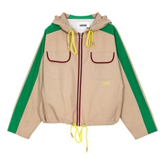 Indee - Colorblock Sunny Jacket | Natural