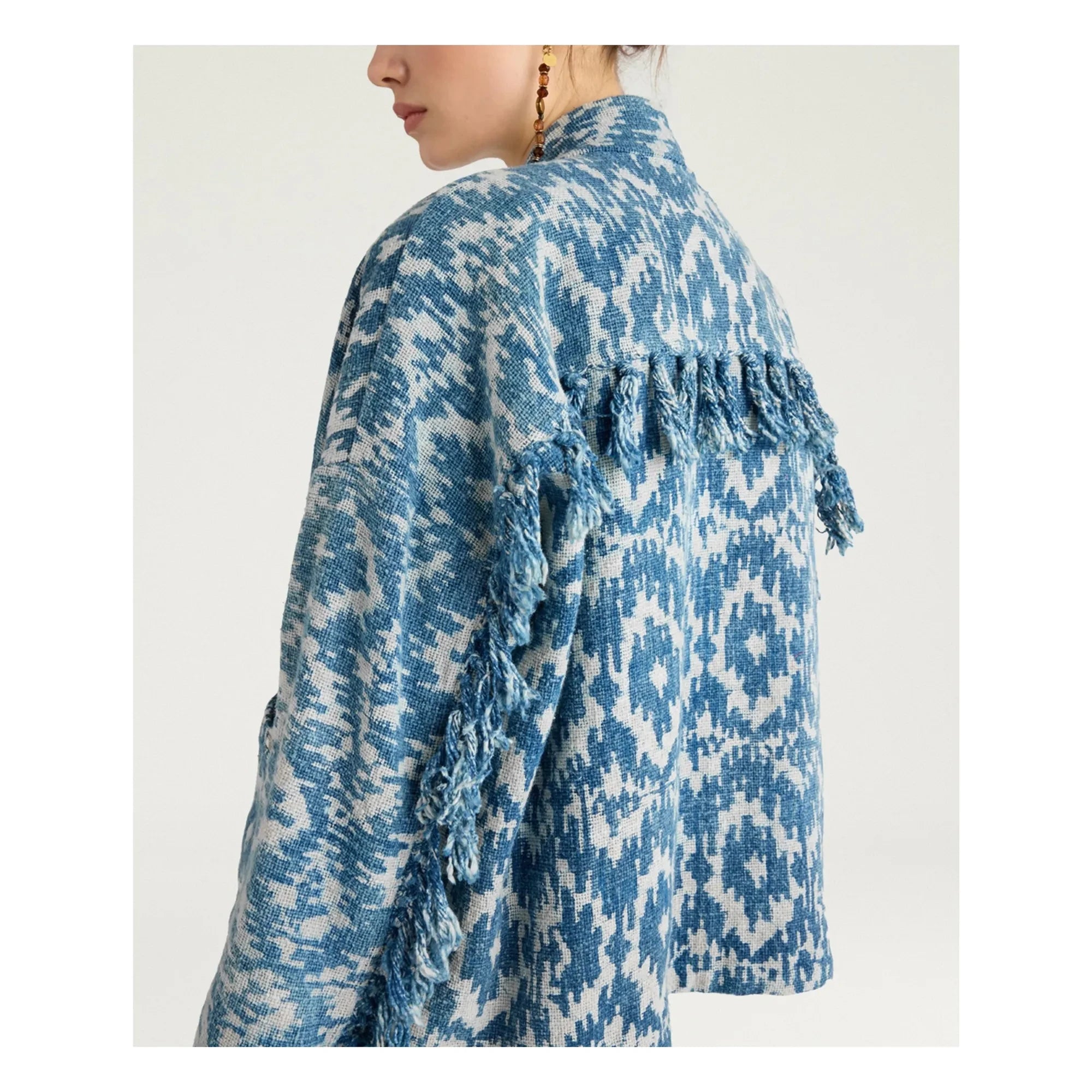 Momoni - Intermediate Cotton Jacket | Blue