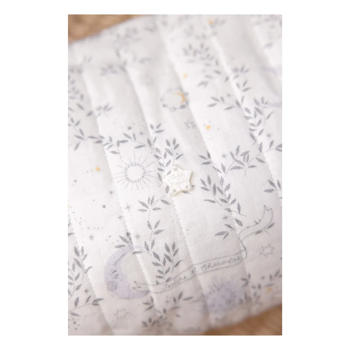Tartine et Chocolat - Rêve étoilé cosmetic bag | Ecru