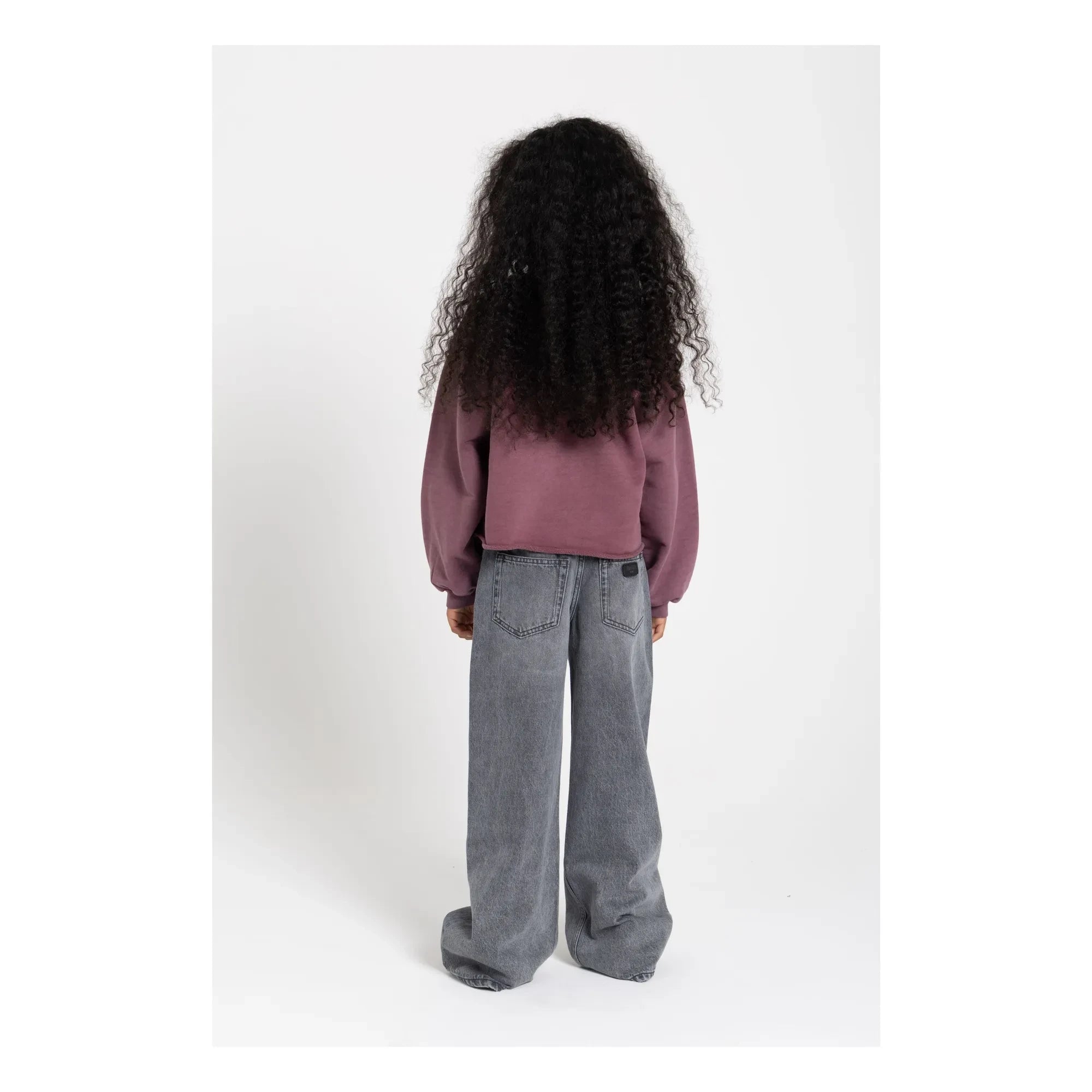 Finger in the Nose - Jean Large April | Gray Denim