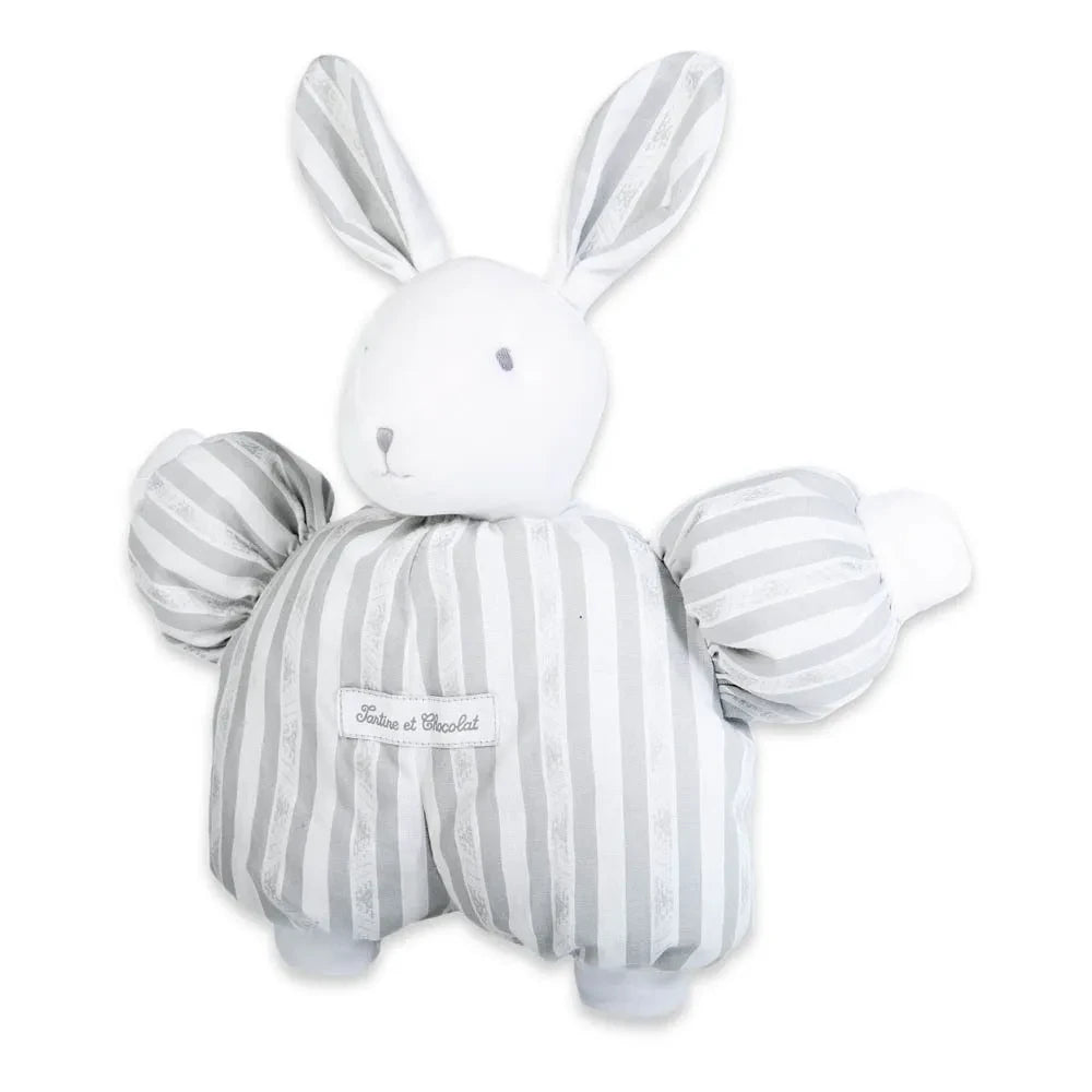 Tartine et Chocolat - Augustin The Rabbit Soft Toy 1977 - 25 cm | Gray