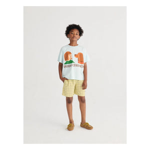 Bobo Choses - Friends T-shirt Organik pamuk | Açık mavi
