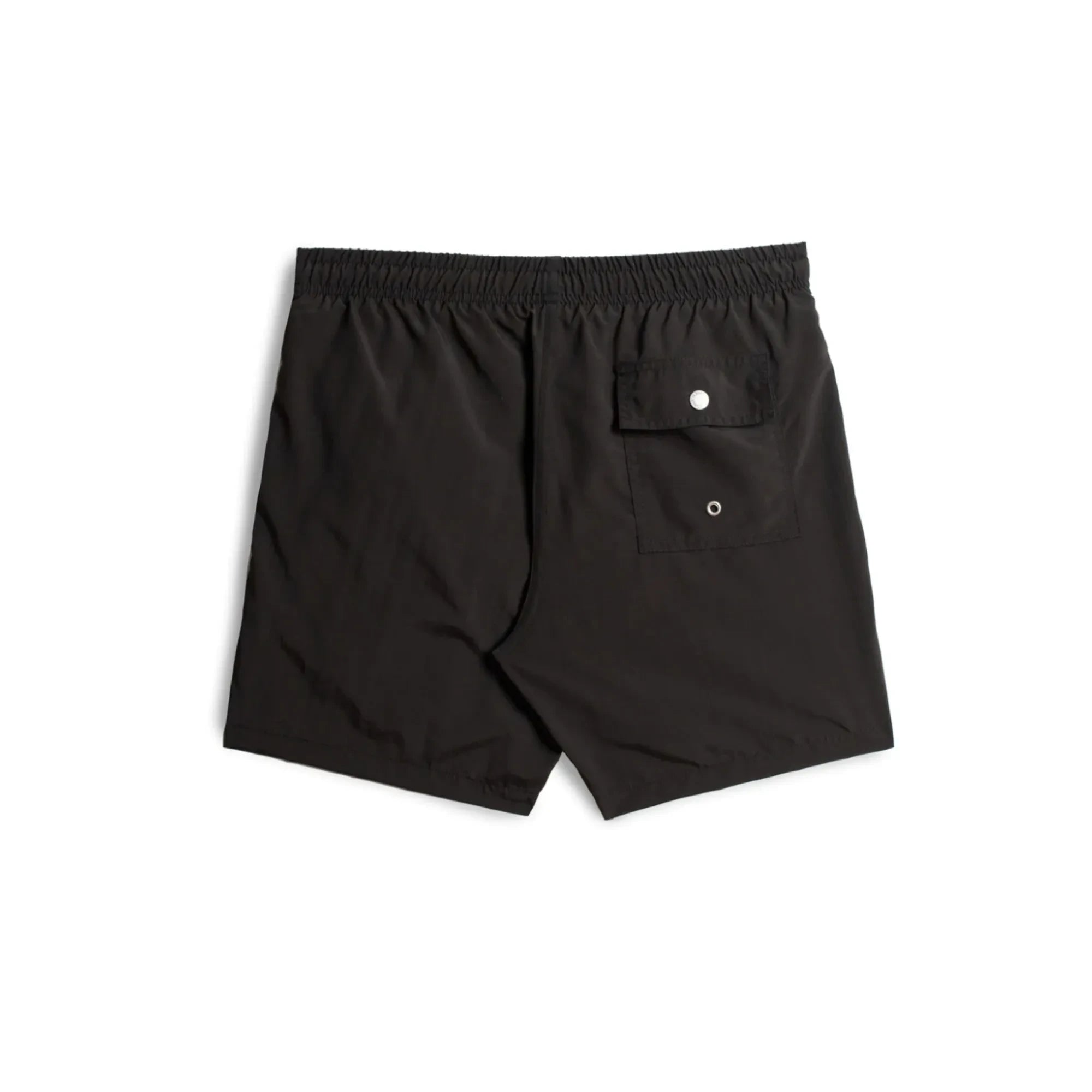 Bather - Flat Recycled Swim Shorts | Black