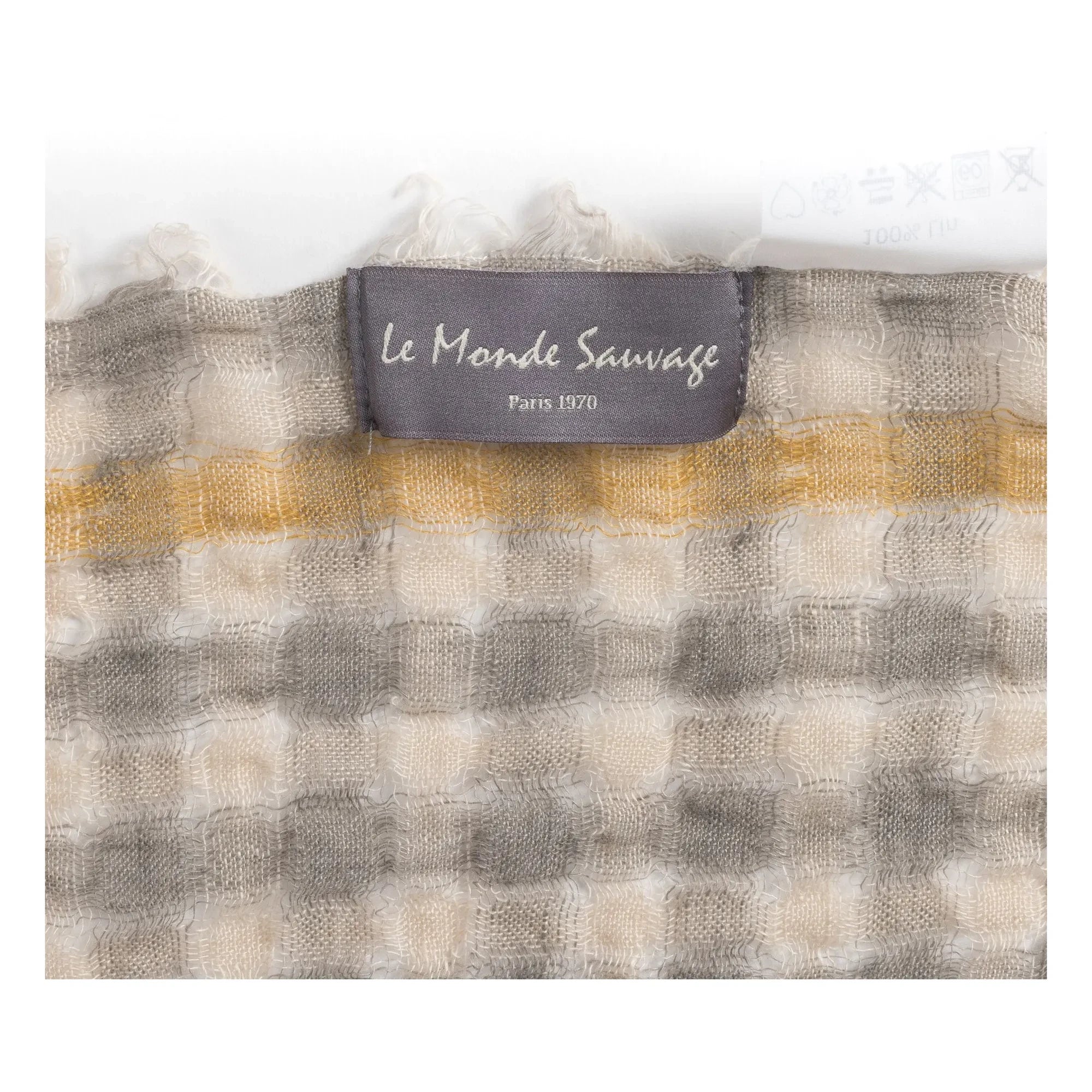 Le Monde Sauvage - Harmattan Boston Perdeler | Gri