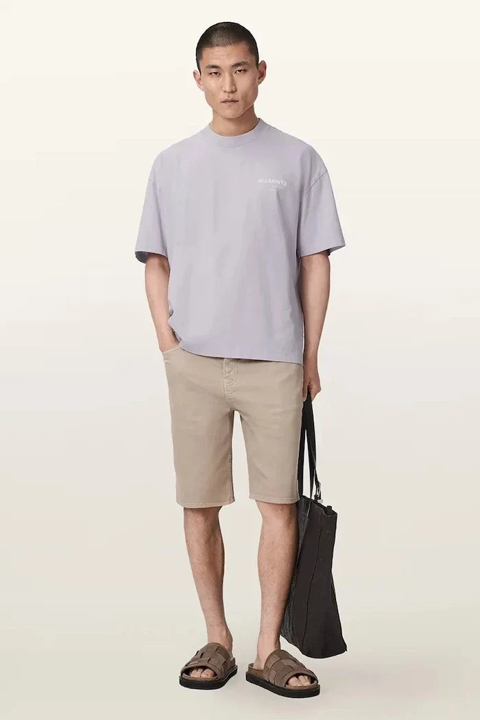 AllSaints Erkek Pamuklu Oversize Tişört