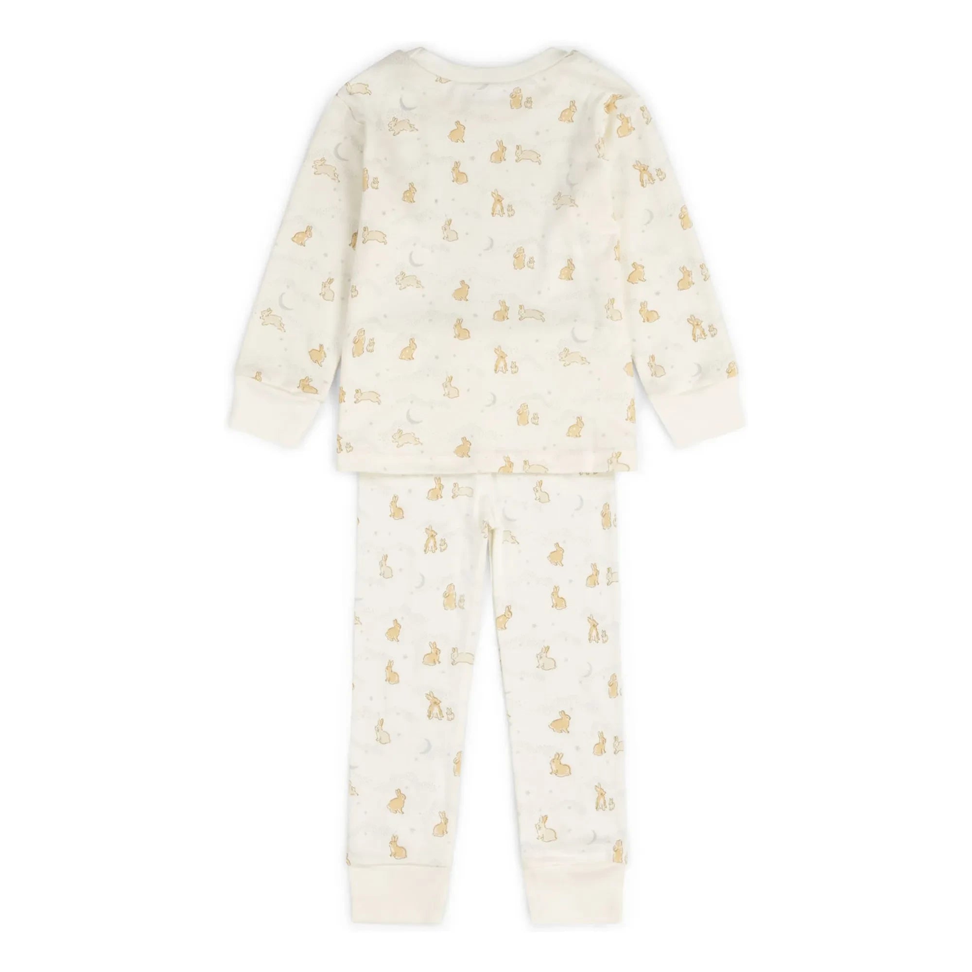 Sleepy Doe - Organik pamuklu tavşan pijama | Ekru