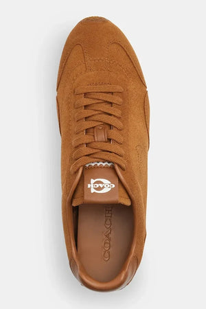 Kadife Coach Flat Sneaker