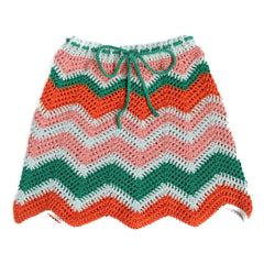 Kalinka - Etna Crochet Skirt | Green