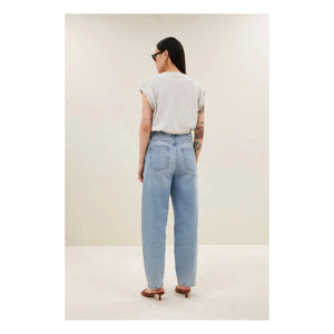 By Bar - Tobi Flame Cotton T-Shirt | Gray