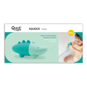 Quut - Squeezi Croco bath toy | Green