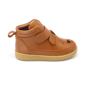 Donsje - Mika Bear Velcro Sneakers | Cognac