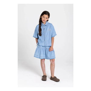 Hundred Pieces - Saskia Denim Shirt | Blue