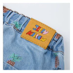 Jelly Mallow - Jean Düz Pineapple | Blue