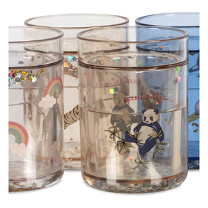 Konges Sløjd - Glitter cups - Set of 4 | Blue