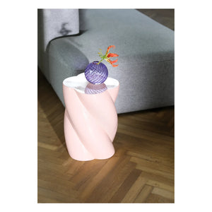 &Klevering - Marshmallow Side Table | Pink