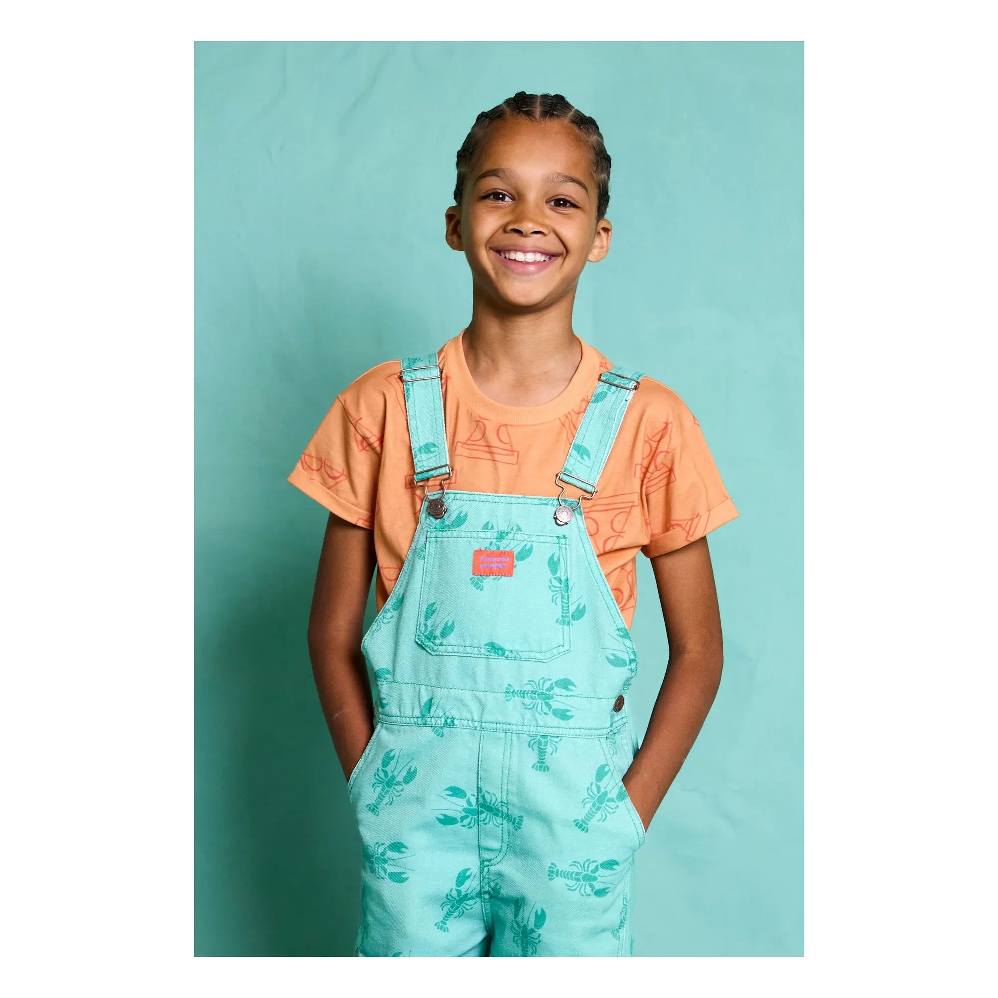 Favorite People - Pesto Lobster Overalls | Green
