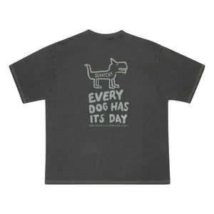 Nudie Jeans - Koffe Faded Wash Tracks T-Shirt | Charcoal Gray