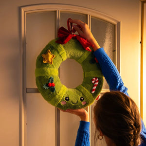Legami - Plush Toy Wreath - Ho-Ho-Hornaments