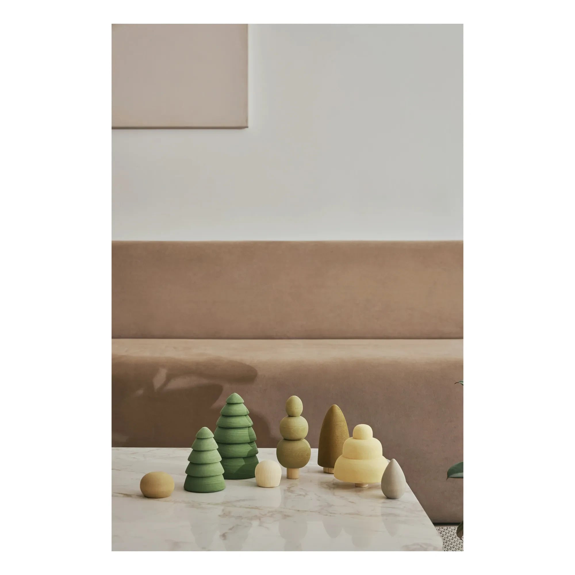 Raduga Gnezdo - Wooden Forest - 8 Piece Set