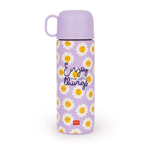 Legami - Thermos and Mug - Hot and Cold - Daisy