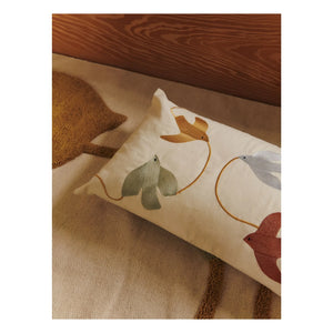 Ferm Living Kids - Swif Bird Embroidered Pillow | Beige