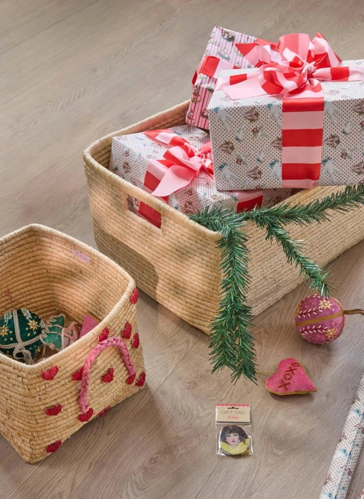 Rice - Raffia Storage Basket