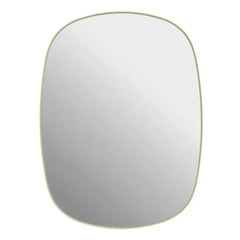 Muuto - Framed mirror 59x44 cm | Pale yellow