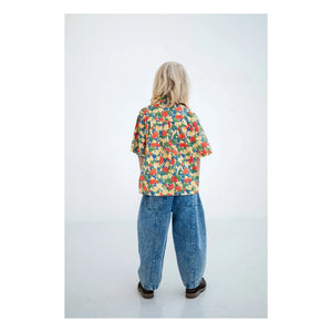 Repose AMS - Organic Cotton Balloon Jeans | Washed Blue