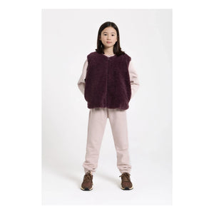 Smallable Kid - Kiwi Organic Cotton Joggers | Pale Pink