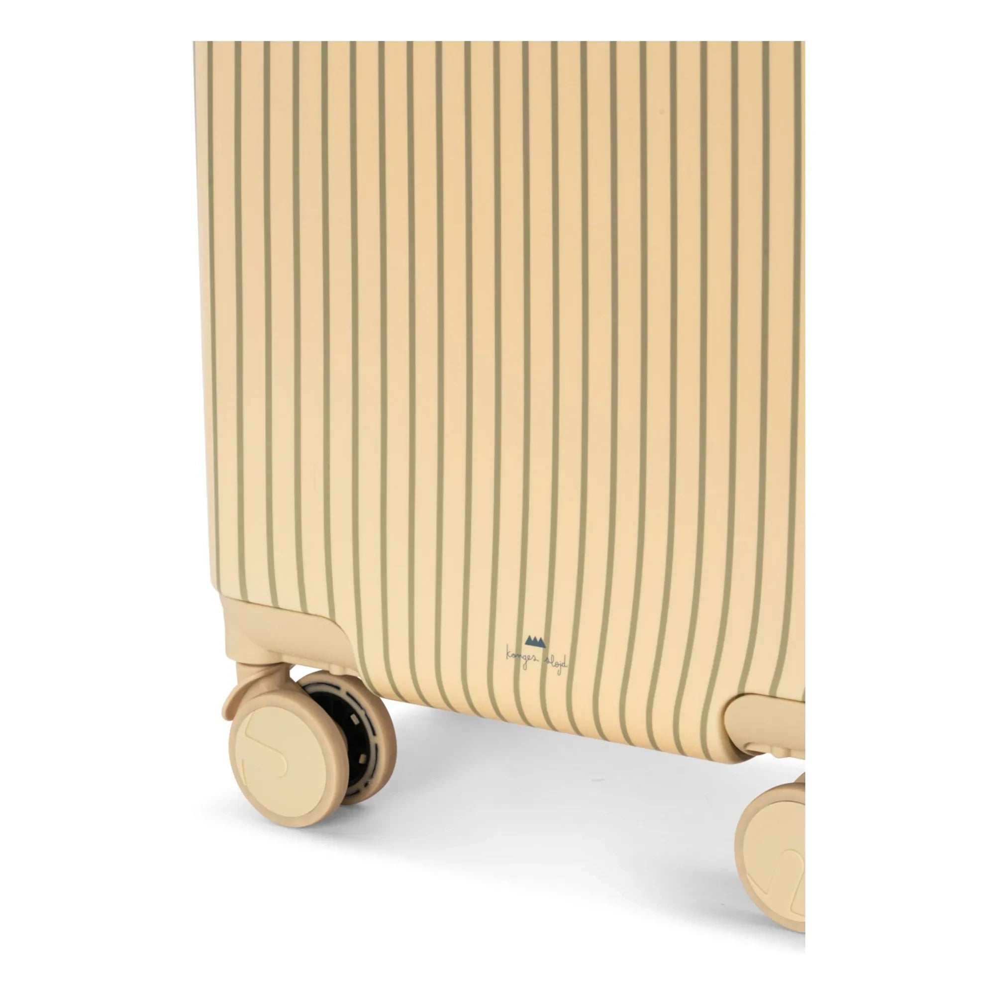 Konges Sløjd - Striped Suitcase | Beige