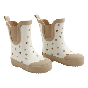 Quincy Mae - Geometric Rain Boots | Light Green