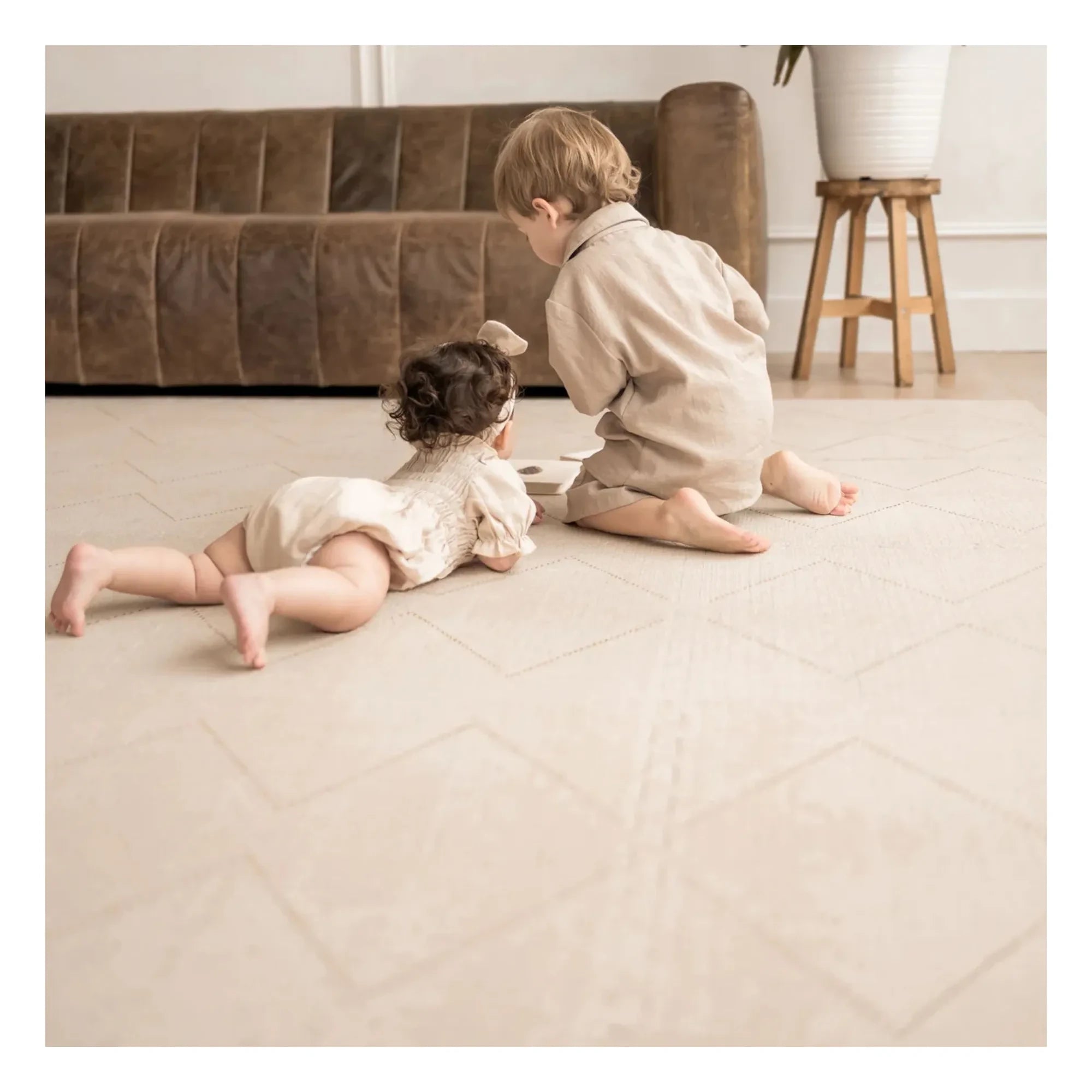 Toddlekind - Modular Play Mat Jumpsuit | Cream