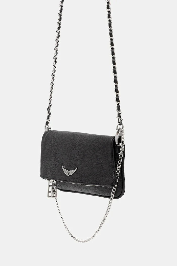 ZADIG&VOLTAIRE ROCK NANO GRAINED LEATHER Deri Çanta