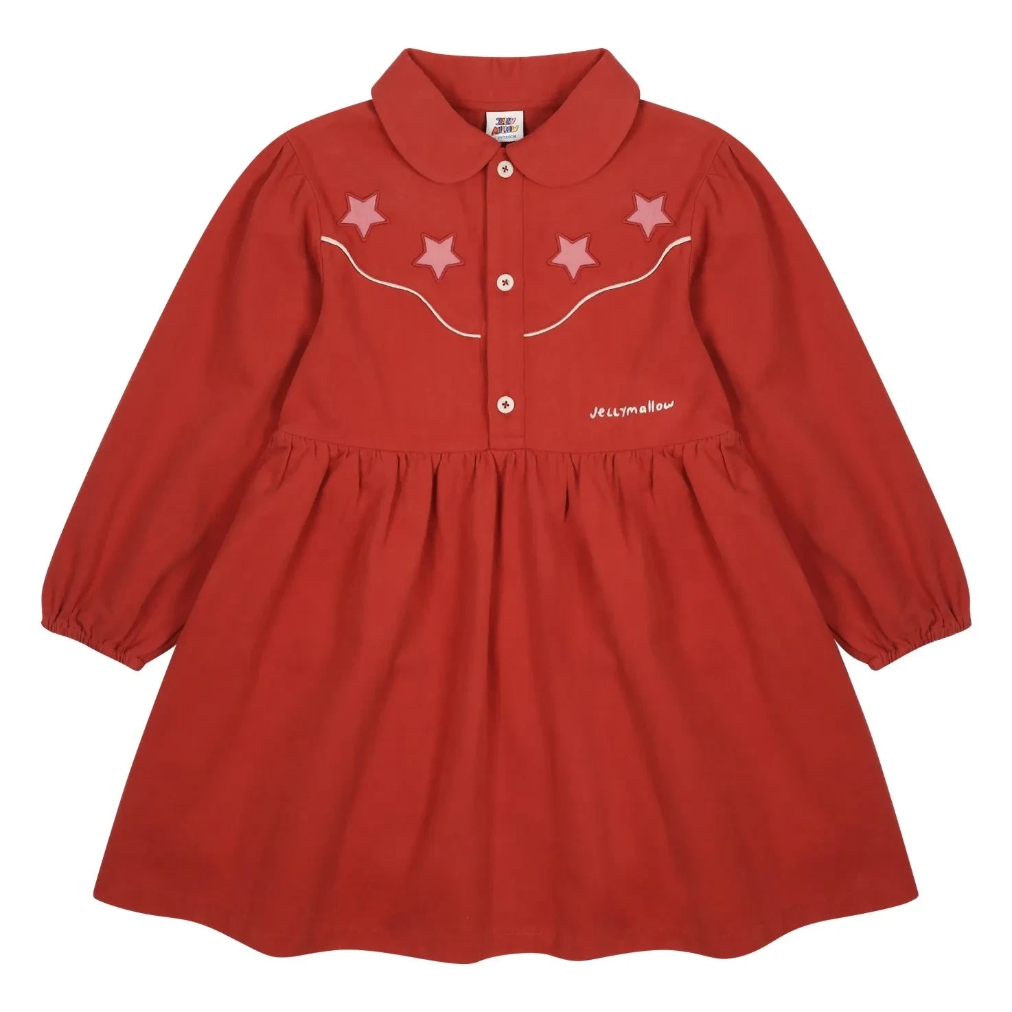 Jelly Mallow - Etoiles Dress | Red
