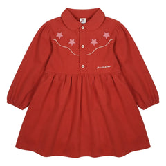 Jelly Mallow - Etoiles Dress | Red