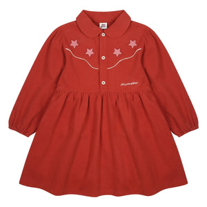 Jelly Mallow - Etoiles Dress | Red
