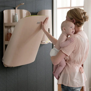 By BO design - Wall-mounted Changing Table | White