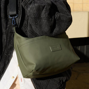 Finnson Fia Eco Oversized Stroller Organiser - Khaki-Stroller Organisers-Khaki-One Size | Natural Baby Shower