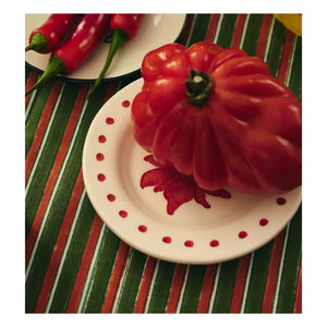 Anna + Nina - Fiorita Plate | Red