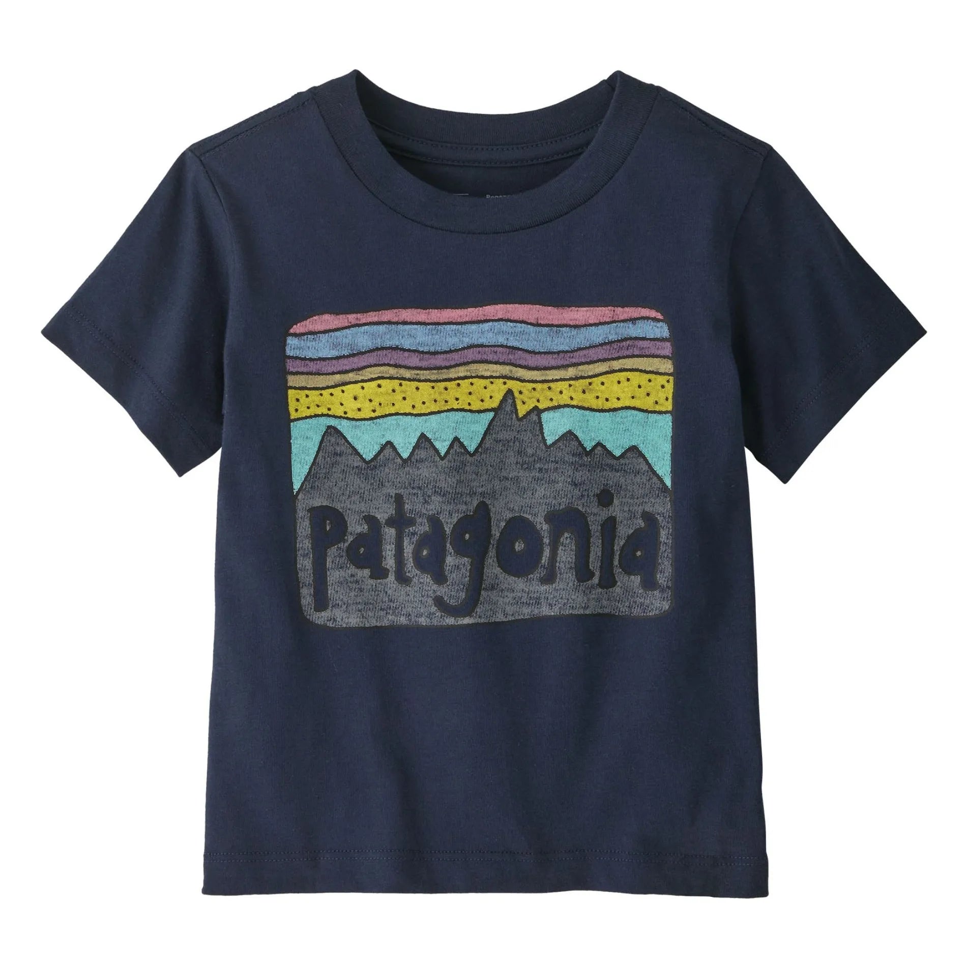 Patagonia - Fitz Roy Skies T-Shirt | Navy Blue