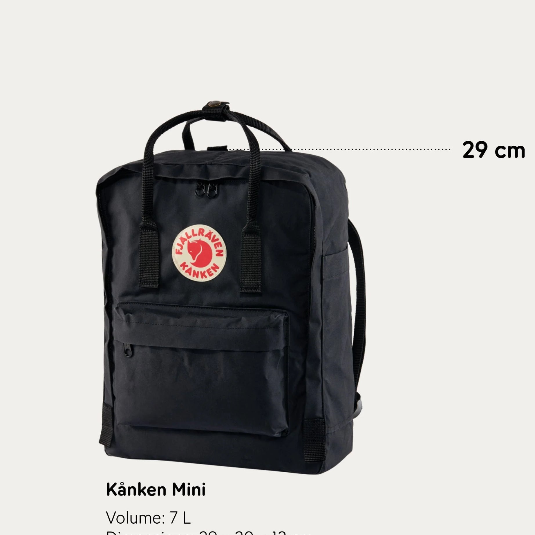 Fjällräven Kånken - Rainbow Mini Unisex Yellow Backpack