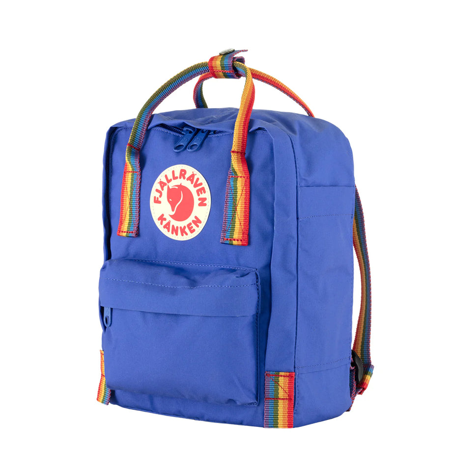 Fjällräven Kånken - Rainbow Mini Unisex Blue Backpack