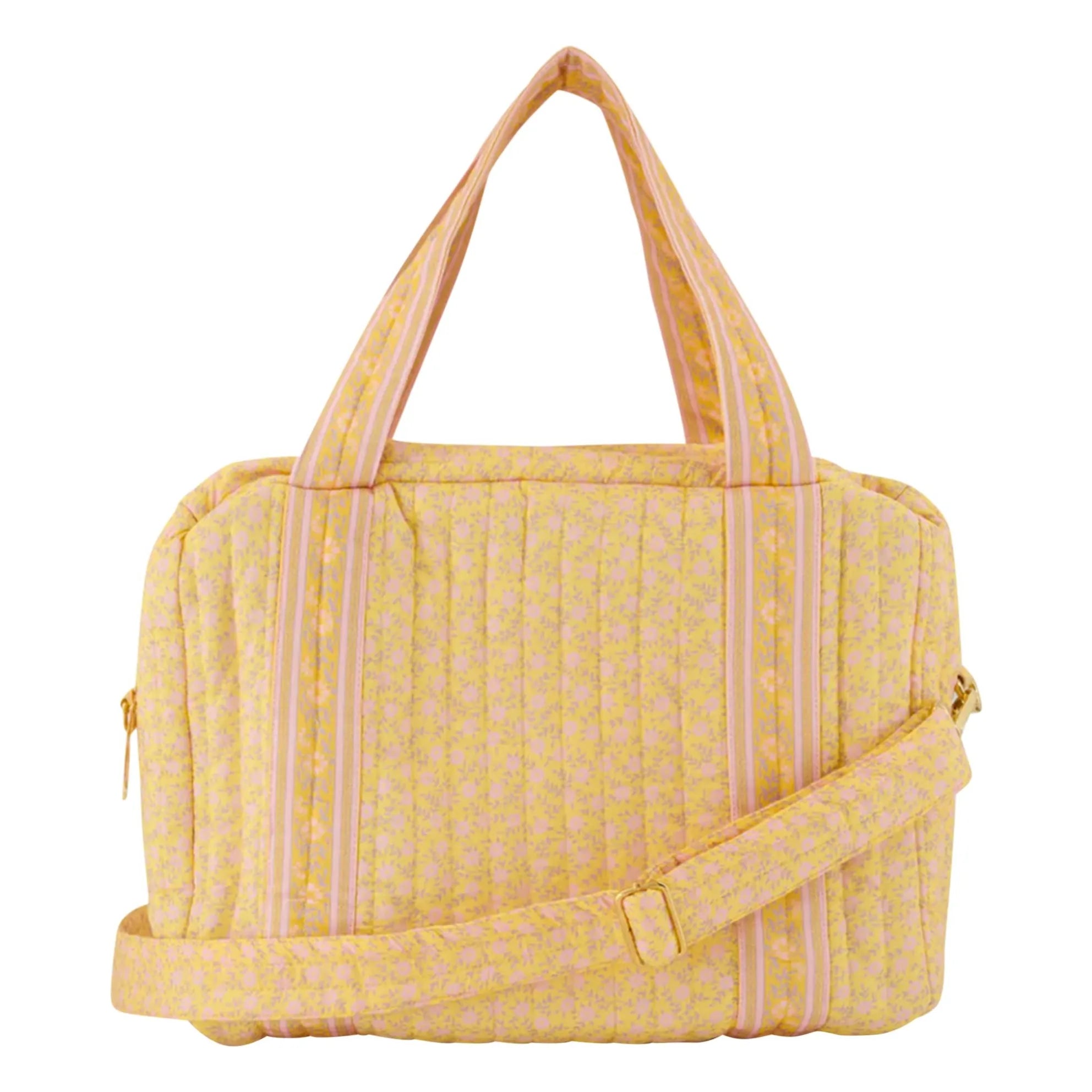 Bonton - Floral Mom Bag | Yellow