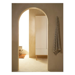 Quax - Flow Oak Wardrobe | White