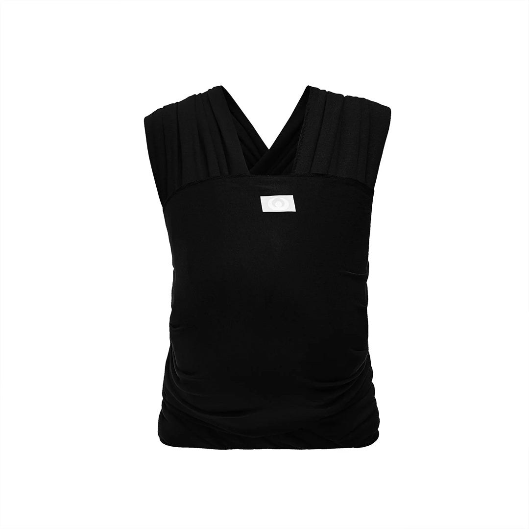 Gaia Baby Gaia Stretchy Baby Wrap Carrier - Organic Cotton - Ebony-Baby Carriers-Ebony-One Size | Natural Baby Shower