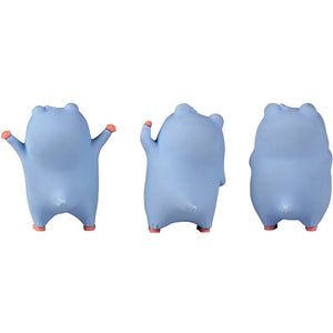 Grizzy and the Lemmings - 3 Piece Leming Figure Toy