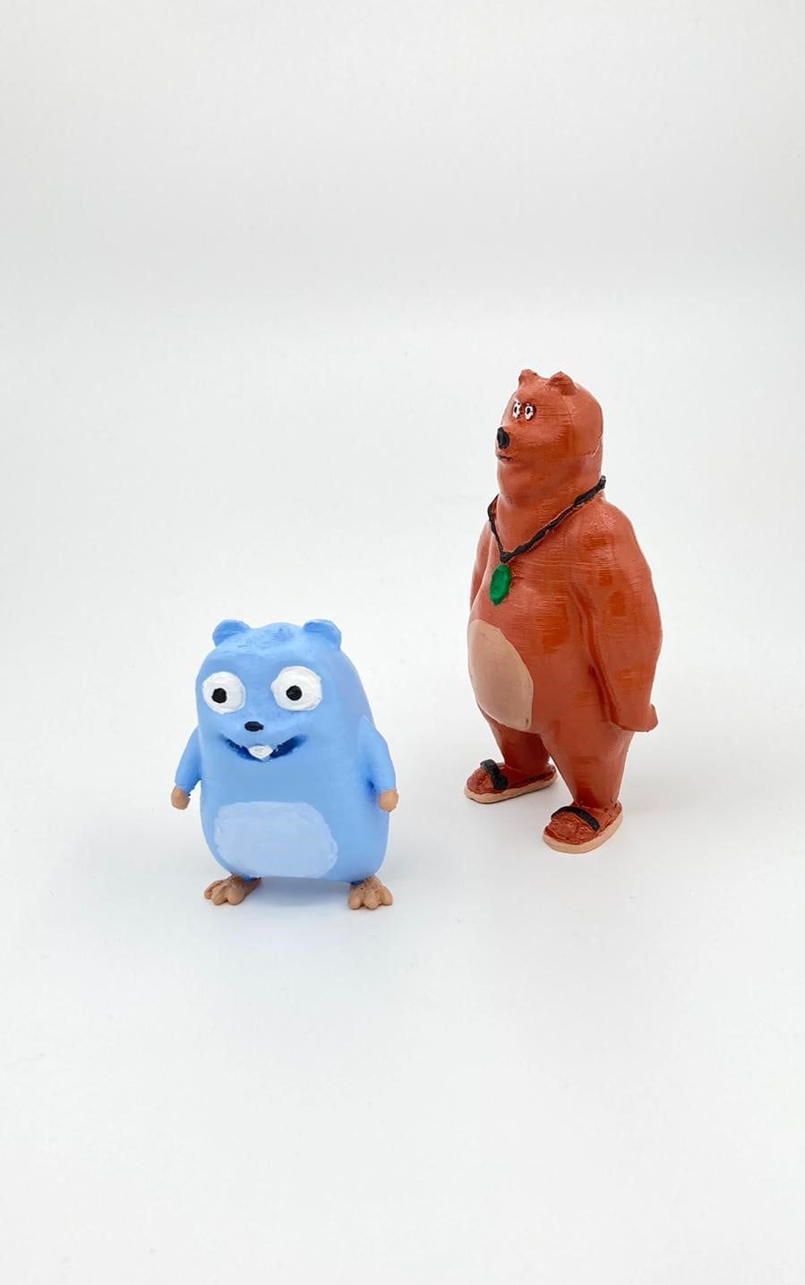 Grizzy and the Lemmings Figure Toys - I Want Grizzy and the Lemming